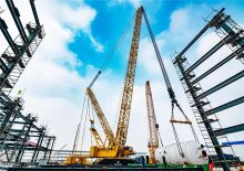 XCMG Heavy duty 150 ton Crawler Crane XGC150 Crane Crawler machine for sale